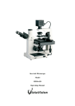 VistaVision Inverted Microscope Manual