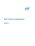 EDK II DSC File Specification