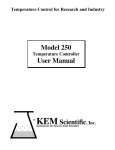 Model 250 User Manual