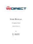 WiDirect User Manual