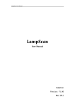 LampScan User Manual
