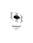 Wholehog III - Nordic Sales