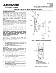 INSTALLATION AND SETUP GUIDE