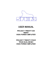 USER MANUAL