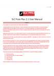 SLC Pure Plus 2.1 User Manual