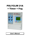 POLYCLIM 21A + Timer + Fog