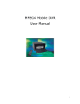 MPEG4 Mobile DVR User Manual