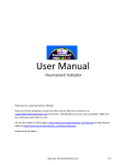 User Manual - Tournament Indicator