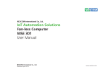 IoT Automation Solutions Fan-less Computer NISE 301 User Manual