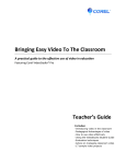 Bringing Easy Video To The Classroom Teacher`s Guide