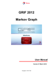 GRIF 2012 Markov Graph User Manual - GRIF