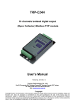 TRP-C24H User`s Manual