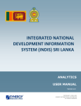 integrated national development information system (indis) sri lanka