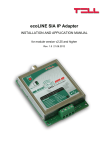 Manual SIA IP