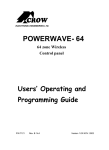 Powerwave 64 User Manual