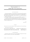Vaucanson 1.4 TAF-Kit Documentation - LRDE