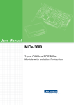 User Manual MIOe-3680 - download.advantech.com
