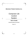 Composer Lite User Manual v1.0.0 RevA 2000