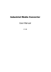 Industrial Media Converter User Manual
