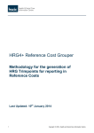 HRG4+ 2013/14 RC Trimpoints Methodology