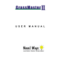 GrassMaster II Manual