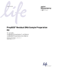 PrepSEQ® Residual DNA Sample Preparation Kit User Guide (PN