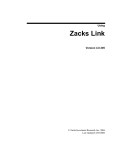 Zacks Link - Zacks Institutional Services