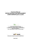 Technical Manual driver distraction_12 Mar 2014