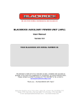 Blackrock User Manual