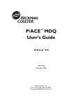P/ACE™ MDQ User`s Guide