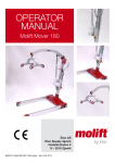 Molift Mover 180 User Manual - Quickie