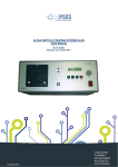 ALPHA PARTICLE COUNTING SYSTEM CALPH USER MANUAL