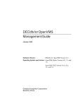 DECdfs for OpenVMS Management Guide - OpenVMS Systems