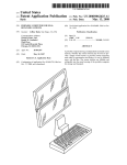 Portable computer for dual, rotatable screens