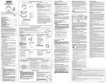 USER`S MANUAL LOCATIONS TO AVOID FOR SMOKE ALARMS