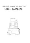 USER MANUAL