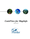 CarteView for MapInfo User Manual