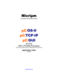 OSs-Micrium-Learning Centre-Application Notes