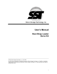 User`s Manual Boot Strap Loader Demo Kit