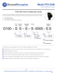 PTU-D100 Configuration Guide