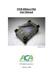 P37B Military PDA User Manual