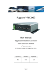 Ruggcore™ REC3423 User Manual