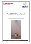 PortaSCAN XBS User Manual v5.4