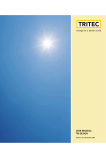 USER MANUAL TRI-DESIGN - Solar