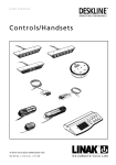 DESKLINE Controls Handsets User Manual