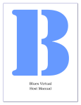 Blues Virtual Host Manual