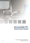 Accessible PC Quick Start User Guide