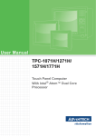 User Manual TPC-1071H/1271H/ 1571H/1771H
