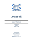 AutoPoll User Manual