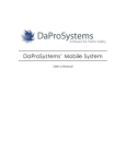 DaProSystems` Mobile System